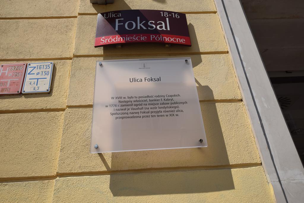 Elegant Apartment Foksal Varsovia Exterior foto